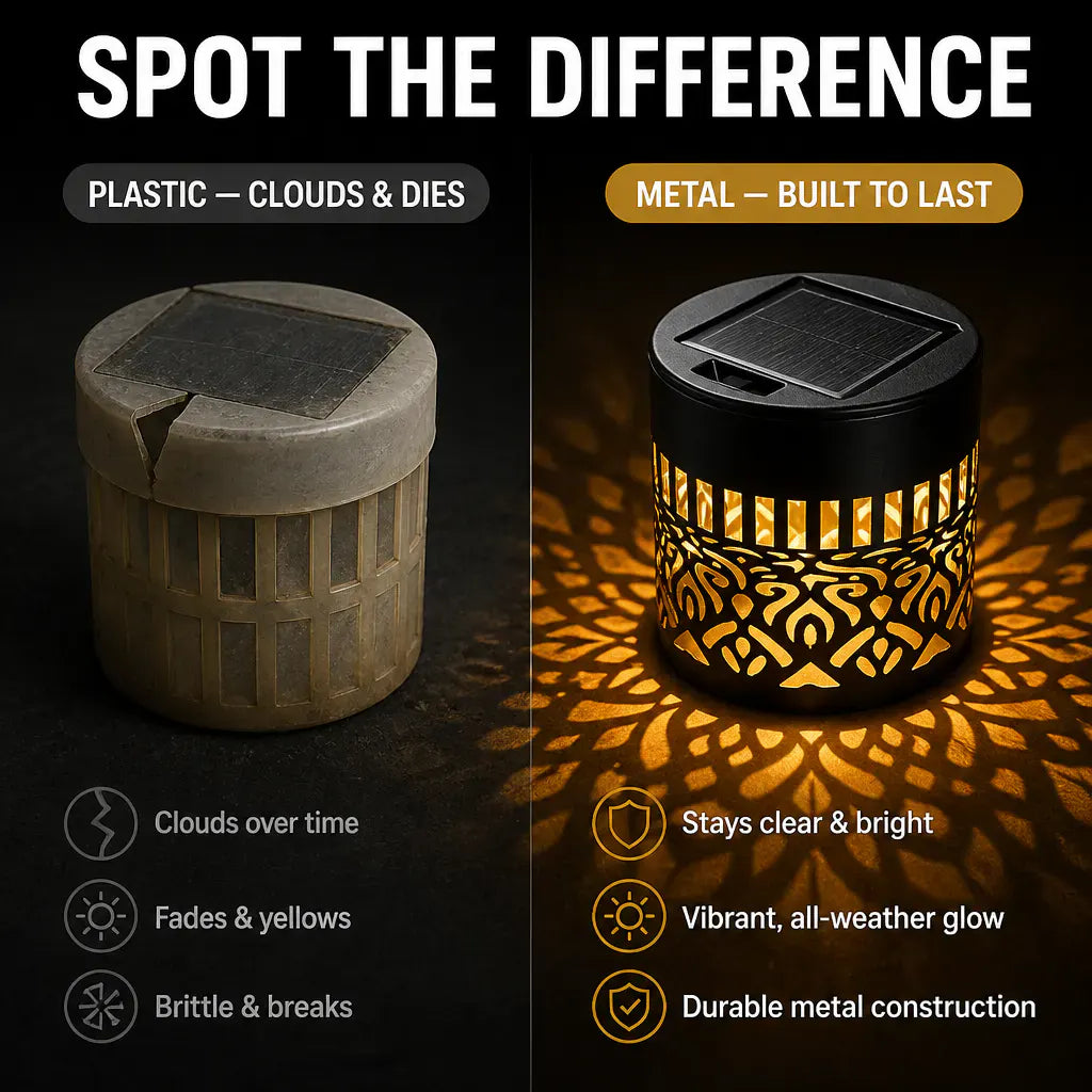 Bluecrest™ - Solar Mandala Projector Light