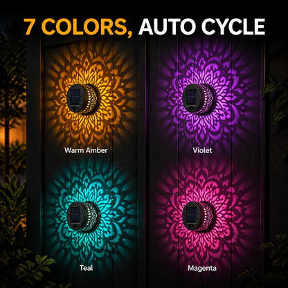 Bluecrest™ - Solar Mandala Projector Light